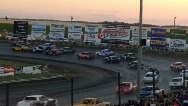 Dirt track race Dirt track race