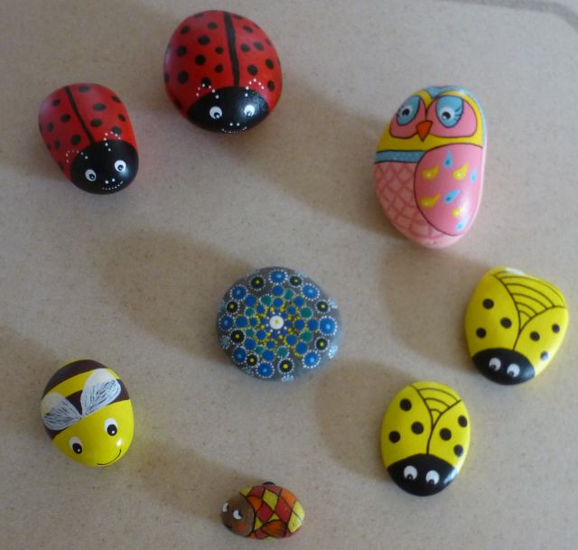 Painted rocks Painted rocks