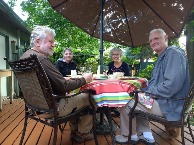 Robin, Gayle, Sharyl, Jim, Max Robin, Gayle, Sharyl, Jim, Max