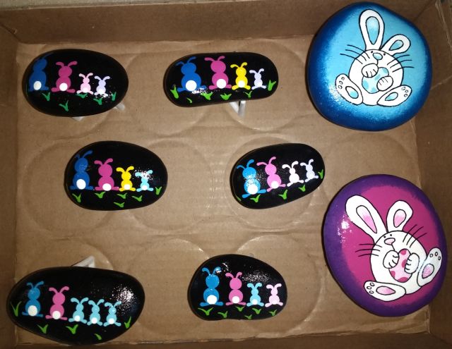 Easter rocks Easter rocks