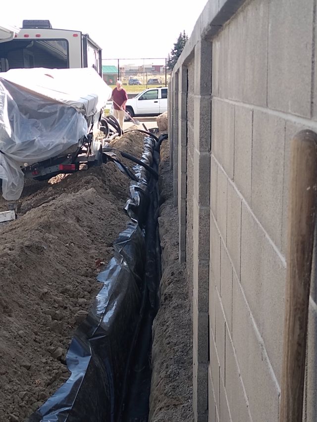 French drain French drain