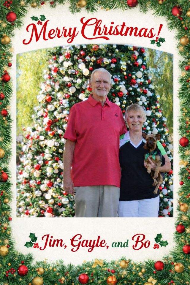 Jim, Gayle, Bo